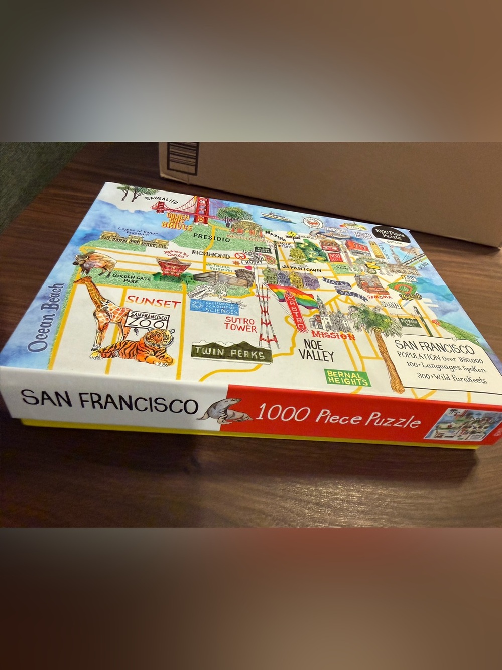 Galison San Francisco 1000-Piece Jigsaw Puzzle